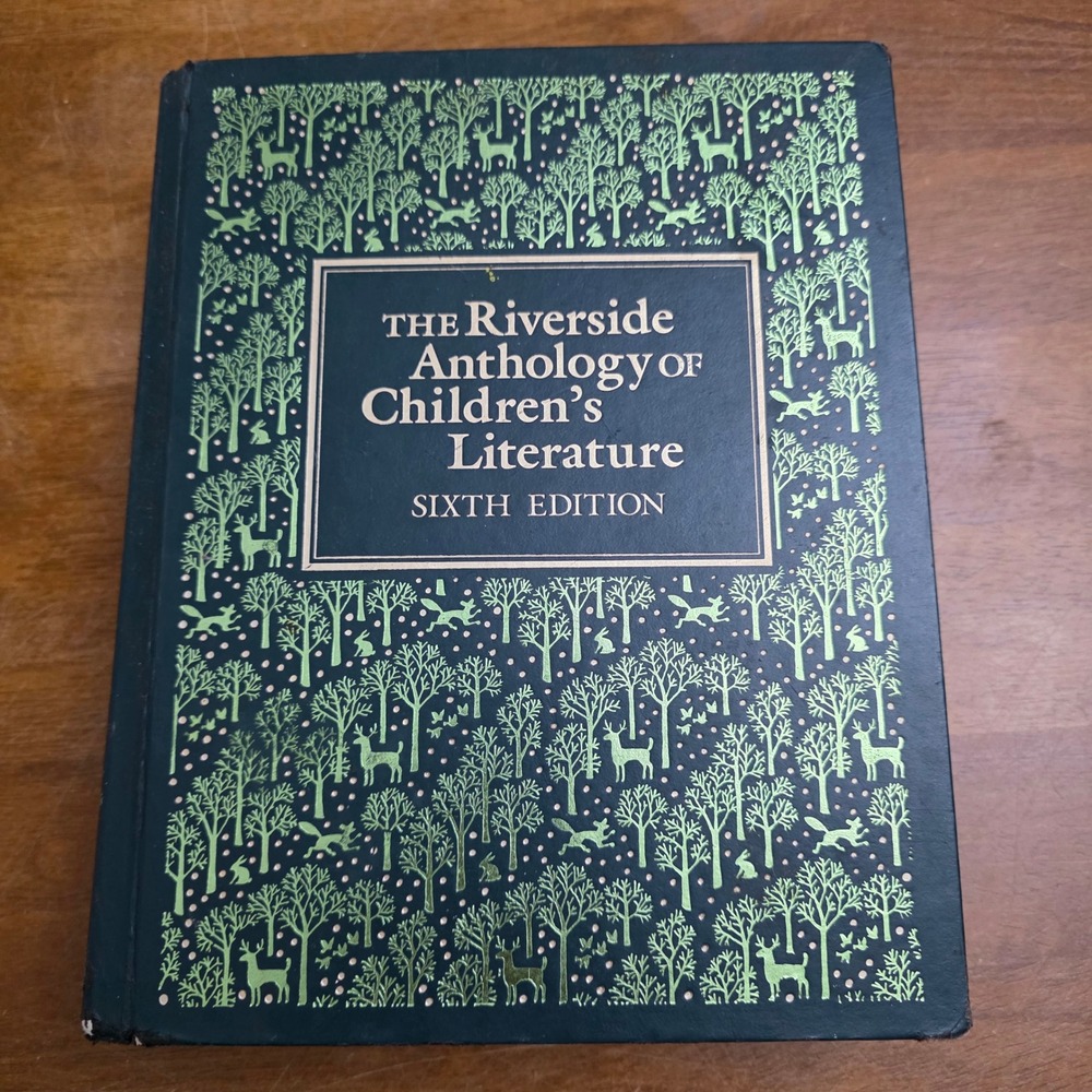 Houghton Mifflin Riverside Anthology Childrens Literature 6th Ed Green Hardcover